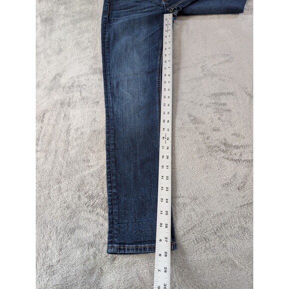 Miss Me Women’s 28 Ankle Skinny Jeans Blue Denim Mid Rise Stretch - Picture 12 of 13